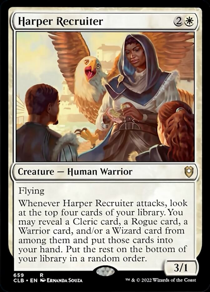 Harper Recruiter [Commander Legends: Battle for Baldur's Gate] | Odin's Place