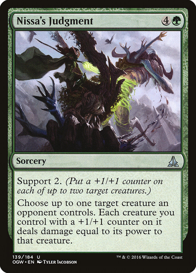 Nissa's Judgment (139) [Oath of the Gatewatch] | Odin's Place