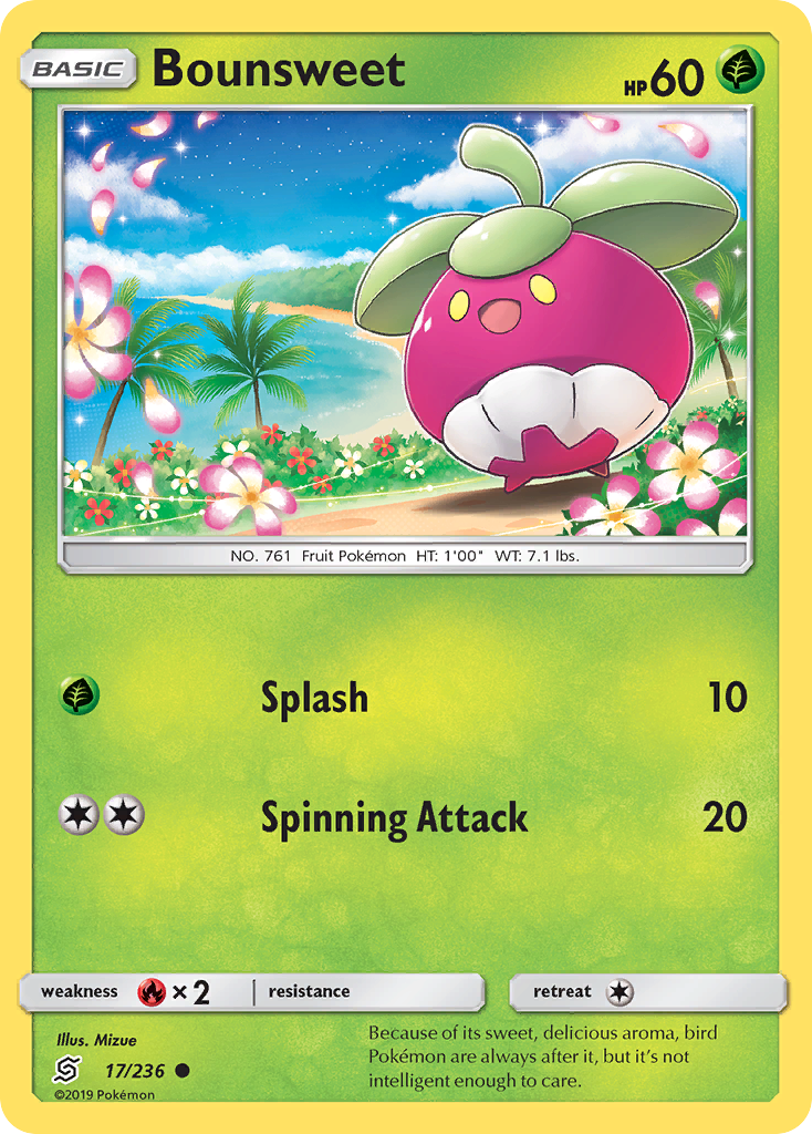 Bounsweet (17/236) [Sun & Moon: Unified Minds] | Odin's Place