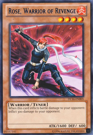 Rose, Warrior of Revenge (Blue) [DL16-EN005] Rare | Odin's Place