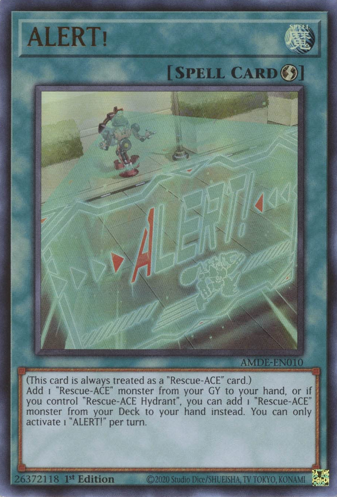 ALERT! [AMDE-EN010] Ultra Rare | Odin's Place