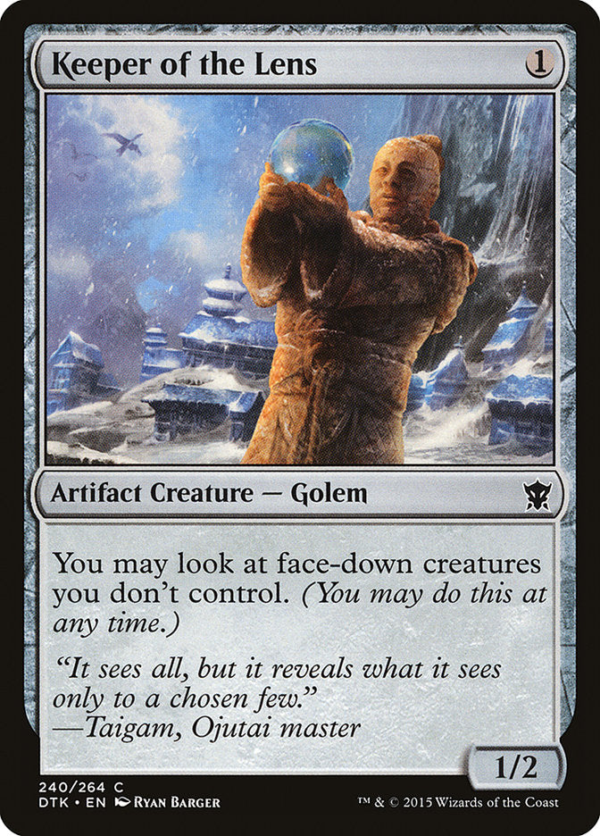 Keeper of the Lens (240) [Dragons of Tarkir] | Odin's Place