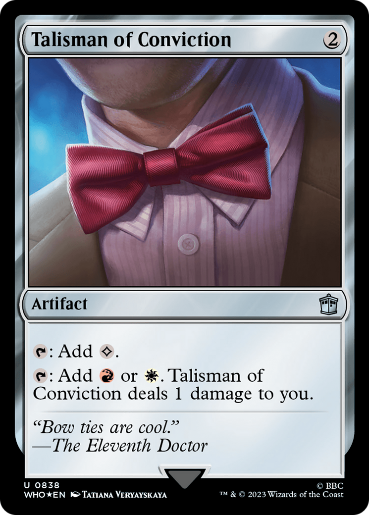 Talisman of Conviction (Surge Foil) [Doctor Who] | Odin's Place