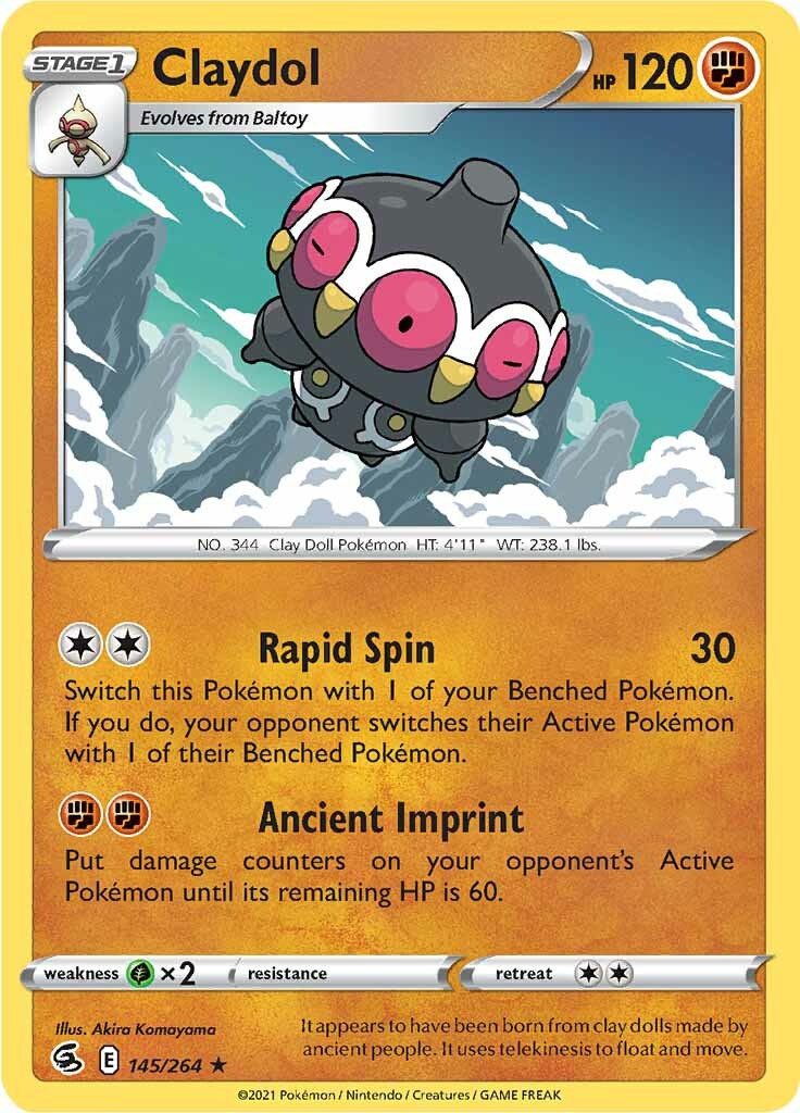 Claydol (145/264) [Sword & Shield: Fusion Strike] | Odin's Place