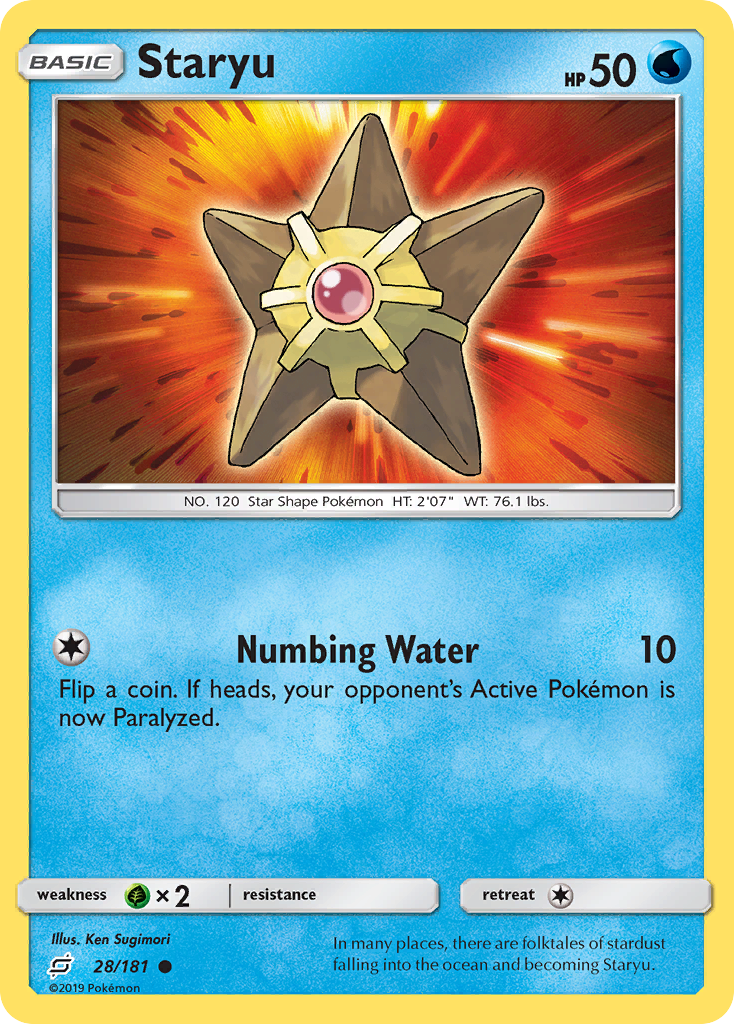 Staryu (28/181) [Sun & Moon: Team Up] | Odin's Place