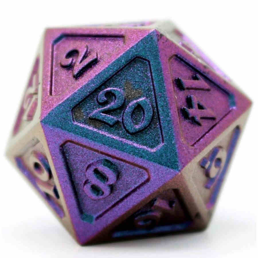 Die Hard Dice Dreamscape Lunar Abyss d20 Single | Odin's Place