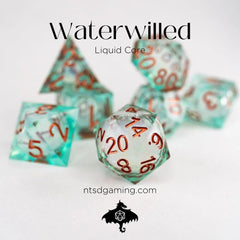 NTSD Liquid Core Dice Sets, Assorted Styles | Odin's Place