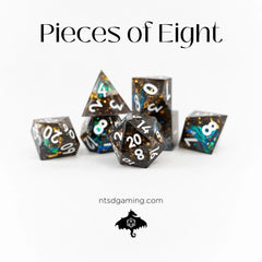 NTSD Sharp-Edged Dice in Test Tube, Assorted Styles | Odin's Place
