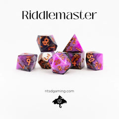 NTSD Sharp-Edged Dice in Test Tube, Assorted Styles | Odin's Place