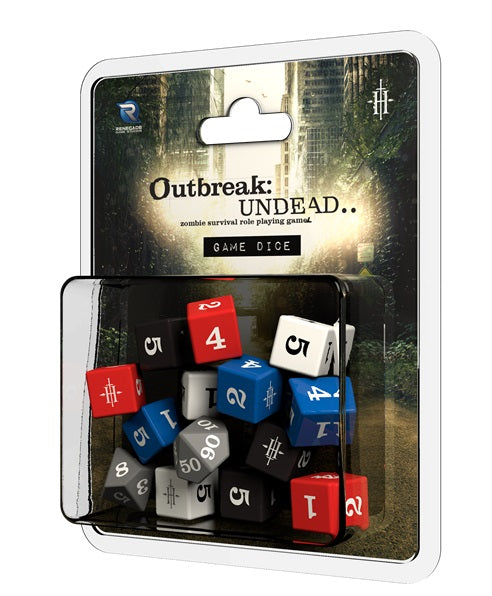 Outbreak: Undead Second Edition RPG Game Dice | Odin's Place