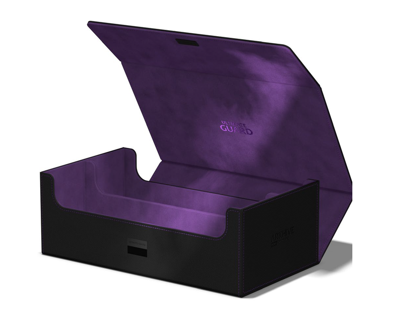 Ultimate Guard Arkhive 800 + XenoSkin Black and Purple 2022 Exclusive DO NOT USE NESTED | Odin's Place