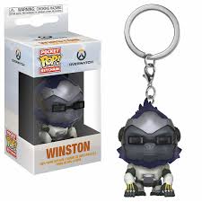 Funko Pop! Overwatch Winston Key Chain | Odin's Place