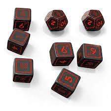 The One Ring RPG: Black Dice Set | Odin's Place
