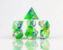 RPG Dice Set (7): Sharp Cyprus | Odin's Place