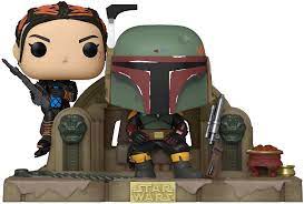 The Mandalorian Boba Fett and Fennec Shand Pop! Moment | Odin's Place