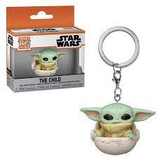 Star Wars The Mandalorian The Child in Pod Pop! Key Chain | Odin's Place
