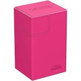 Ultimate Guard Xenoskin Hot Pink Flip N Tray 100+ Deck Box | Odin's Place