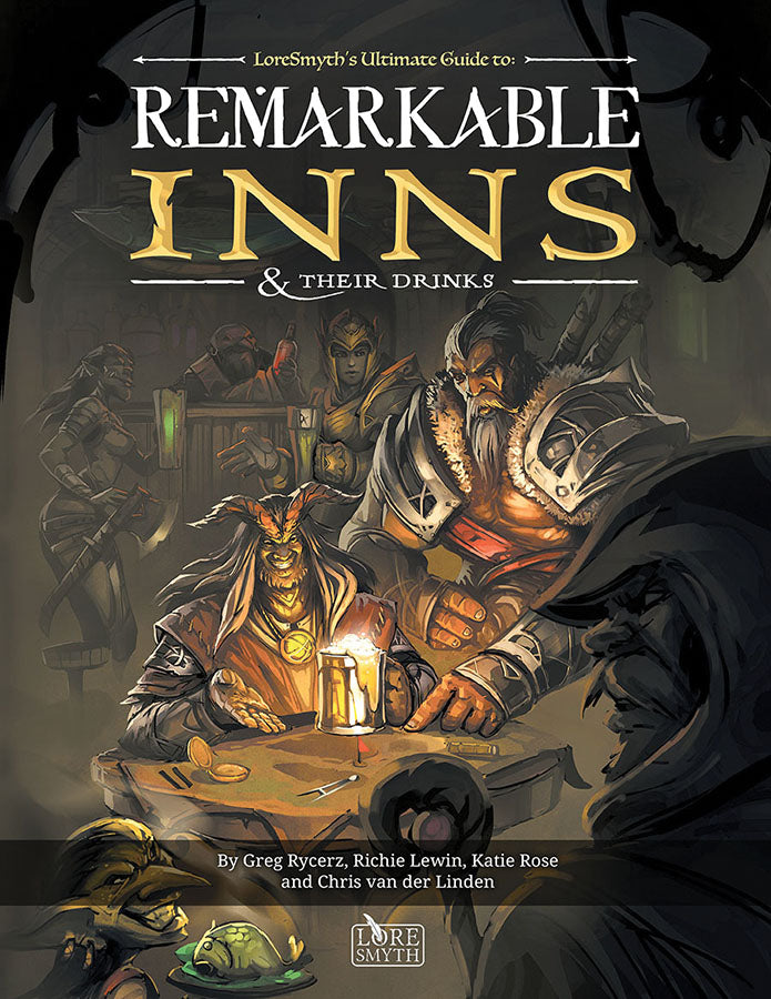 Game Masters Toolbox: Remarkable Inns and Their Drinks Hardcover | Odin's Place