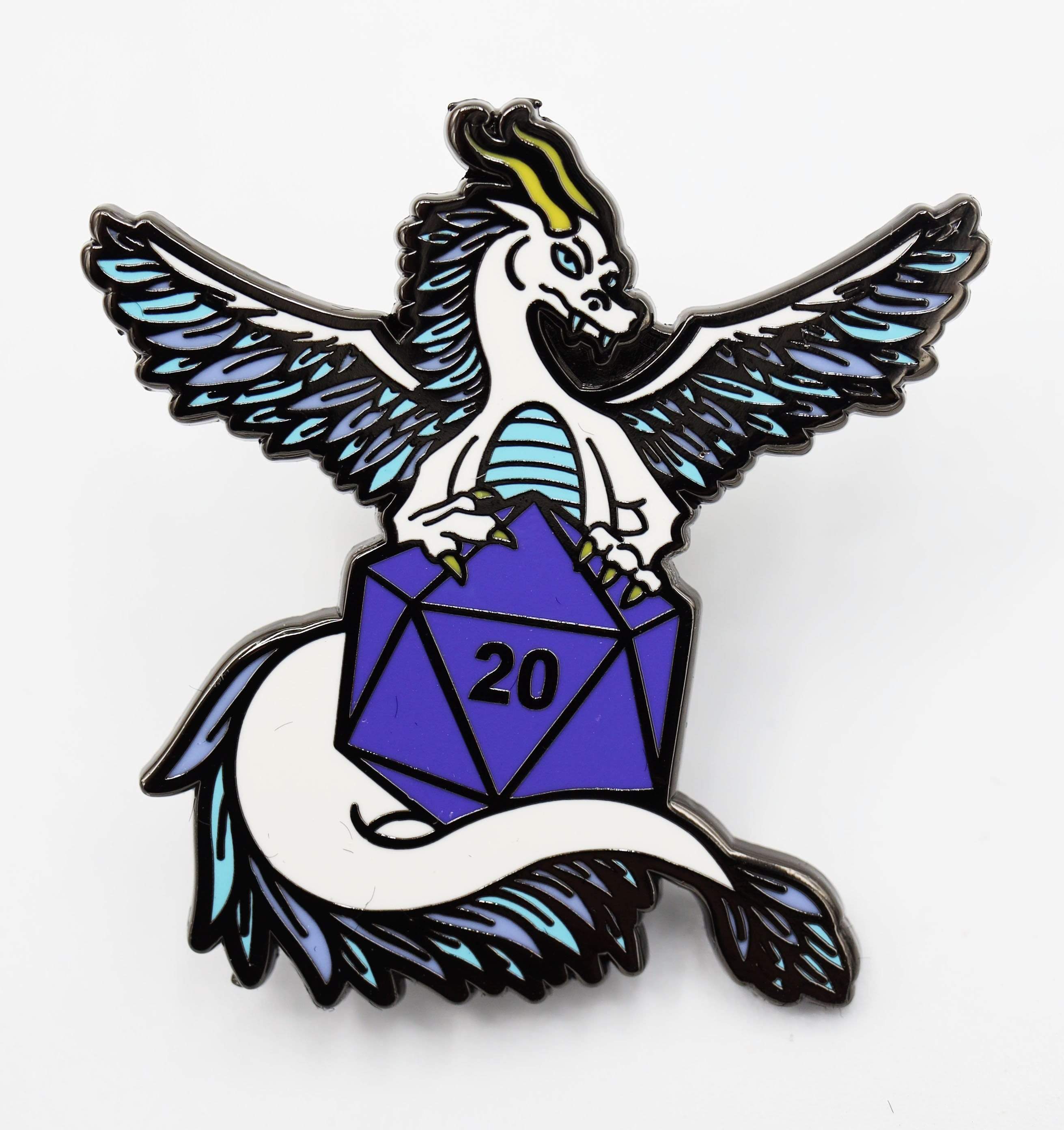 Foam Brain Pin: Air Dice Dragon | Odin's Place