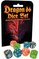 Dragon D6 Dice Set | Odin's Place