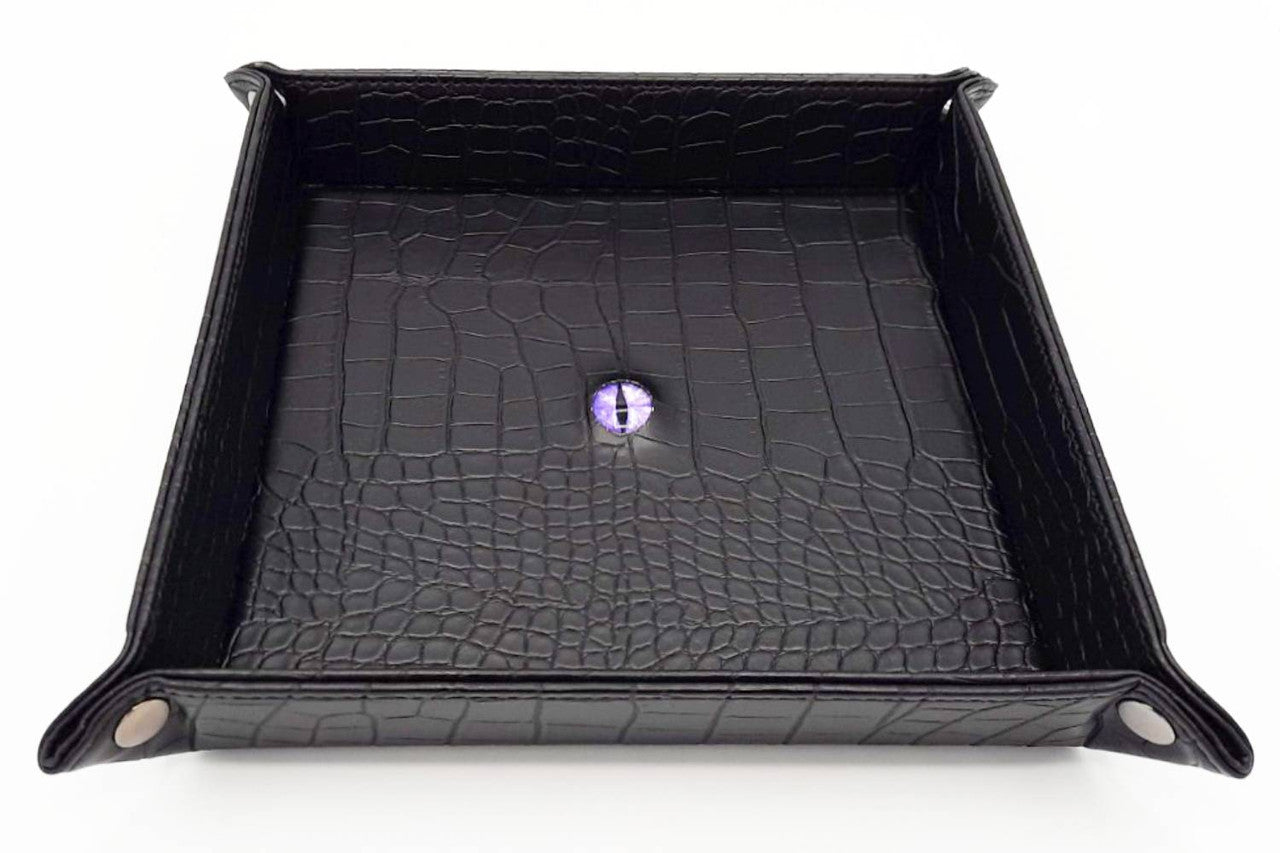 Old School Dice Dragon Eye Rolling Tray: Black | Odin's Place