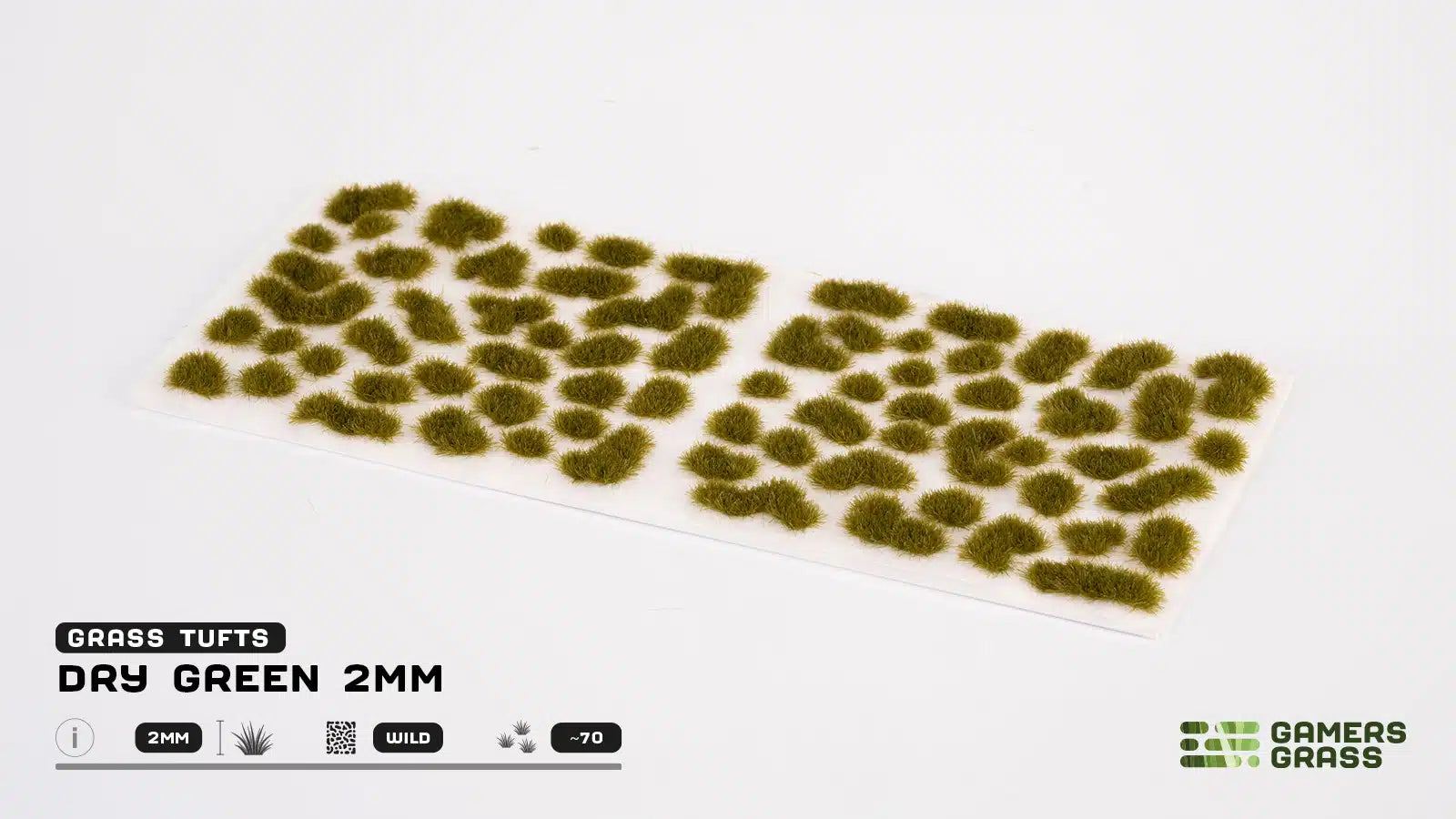 Gamers Grass 2mm Small Tufts, Assorted Styles | Odin's Place