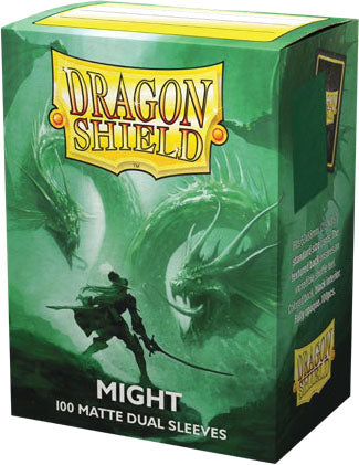 Dragon Shield Dual Sleeves: Matte 100ct | Odin's Place