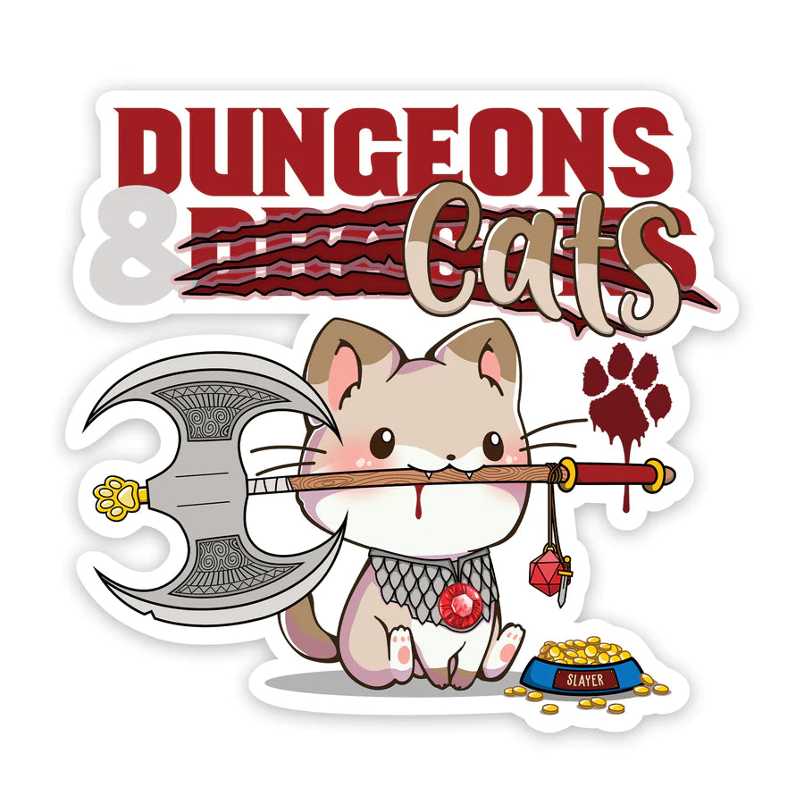 Forged Gaming: D&D Themed Vinyl Stickers | Odin's Place