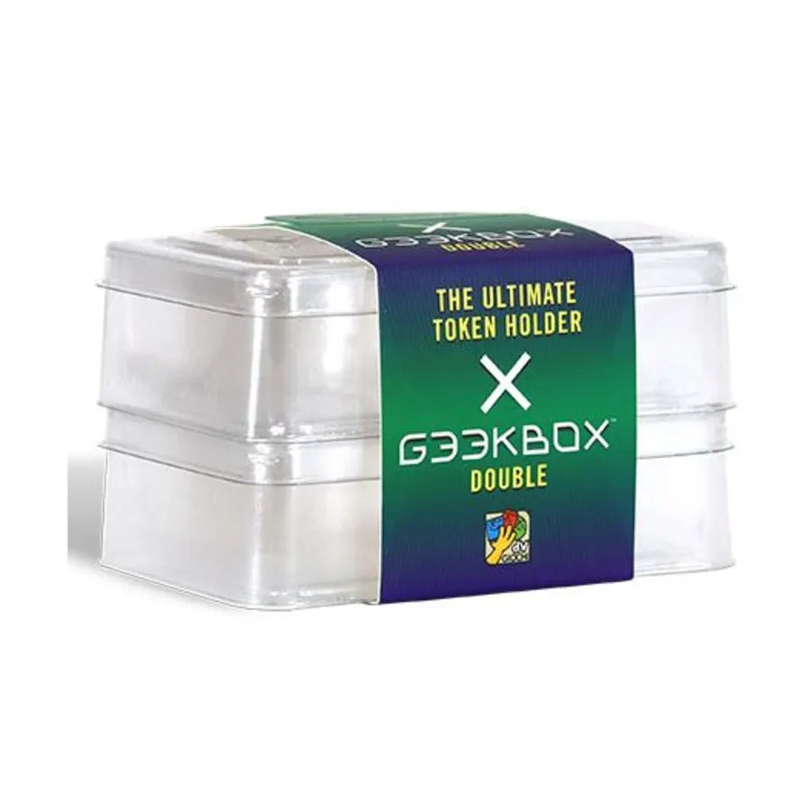 G33kBox Clear Plastic Storage Box: Double-Sized | Odin's Place