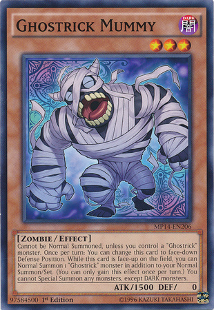 Ghostrick Mummy [MP14-EN206] Common | Odin's Place