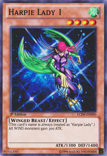 Harpie Lady 1 [LCJW-EN090] Super Rare | Odin's Place