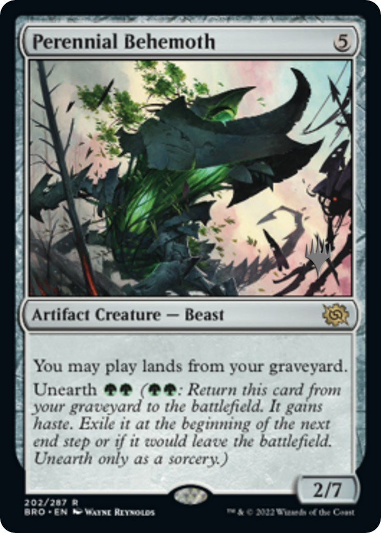 Perennial Behemoth (Promo Pack) [The Brothers' War Promos] | Odin's Place