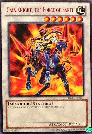 Gaia Knight, the Force of Earth (Red) [DL17-EN011] Rare | Odin's Place