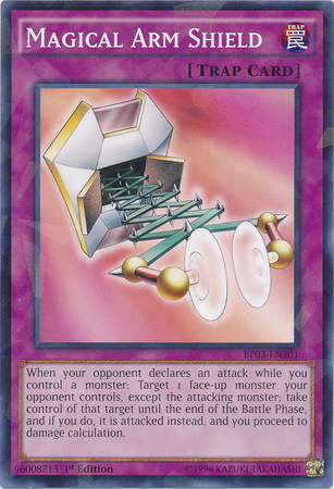 Magical Arm Shield [BP03-EN201] Shatterfoil Rare | Odin's Place