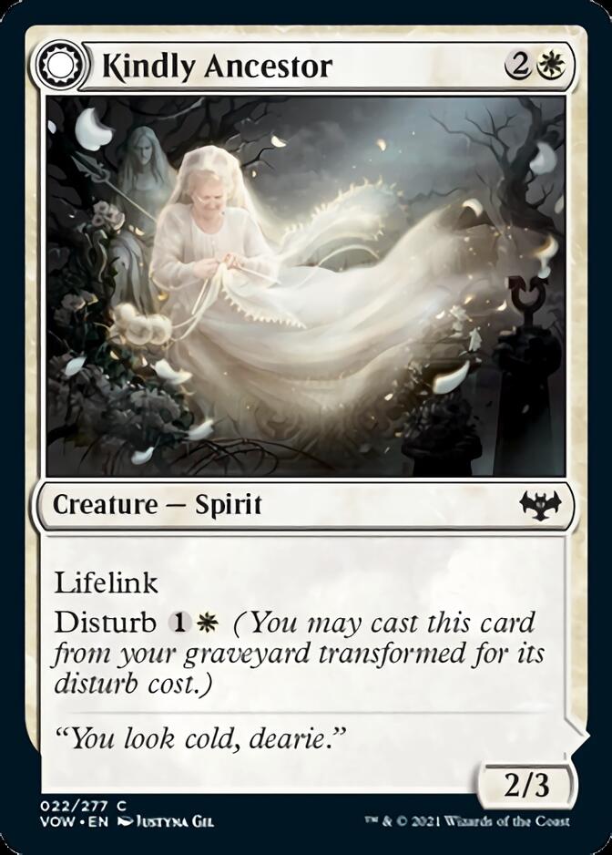 Kindly Ancestor // Ancestor's Embrace [Innistrad: Crimson Vow] | Odin's Place