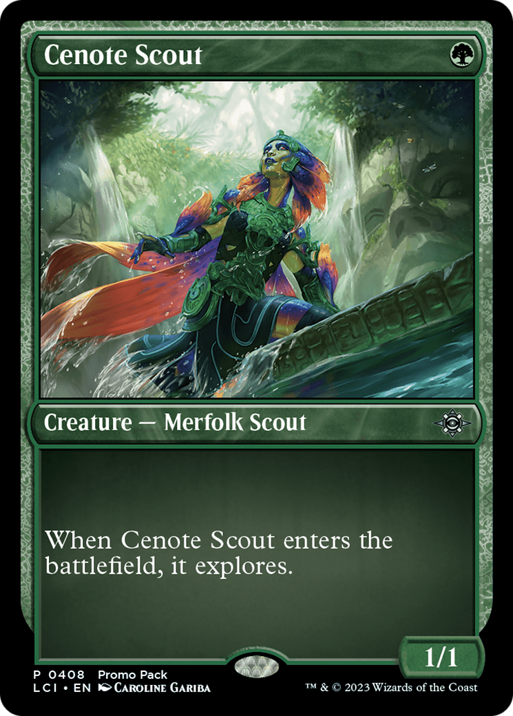 Cenote Scout [The Lost Caverns of Ixalan Promos] | Odin's Place