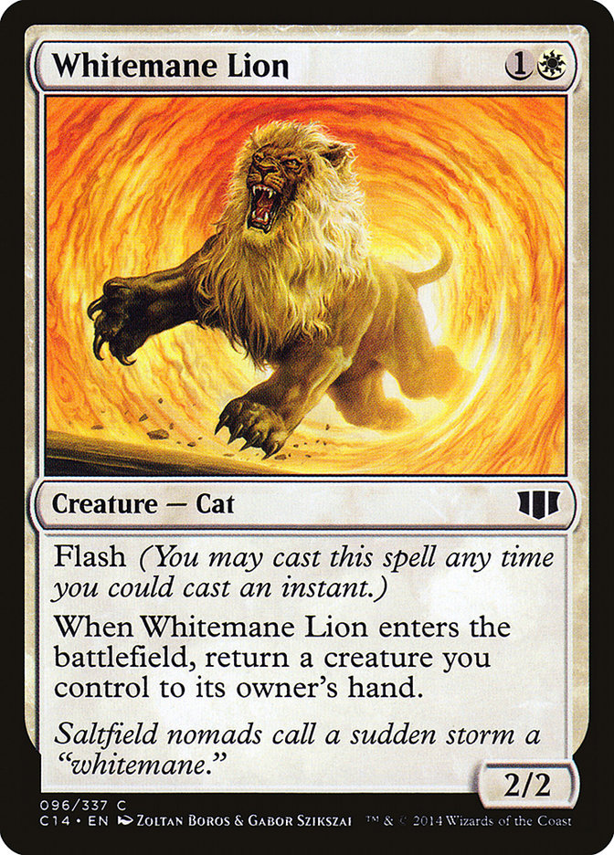 Whitemane Lion (96) [Commander 2014] | Odin's Place