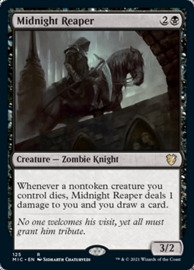 Midnight Reaper [Innistrad: Midnight Hunt Commander] | Odin's Place