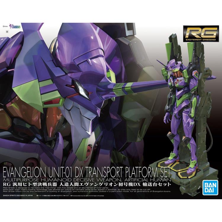 Bandai Evangelion Unit-01 DX Transport Platform Set | Odin's Place