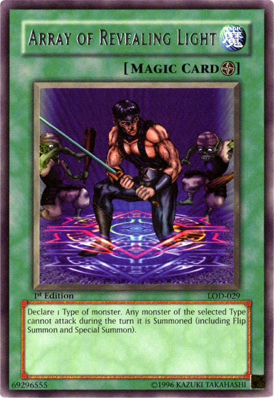 Array of Revealing Light [LOD-029] Rare | Odin's Place