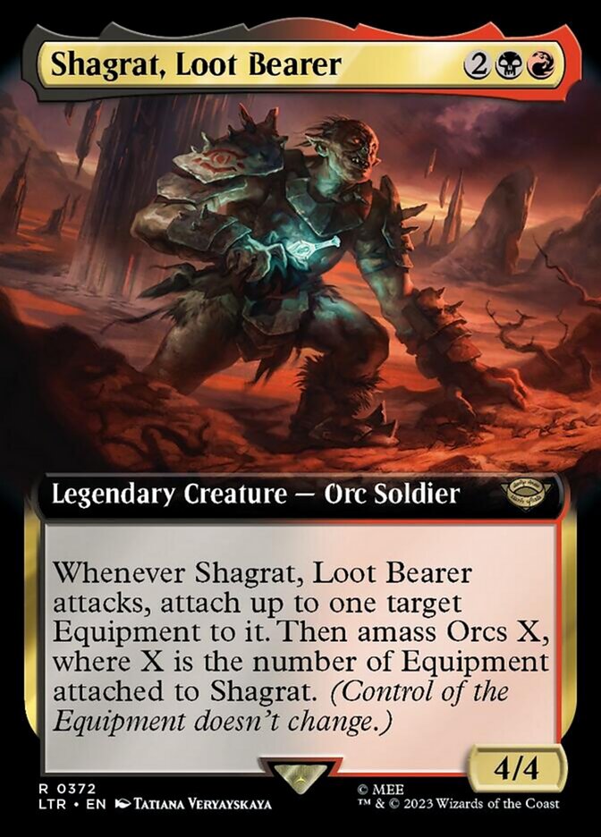 Shagrat, Loot Bearer (Extended Art) [The Lord of the Rings: Tales of Middle-Earth] | Odin's Place