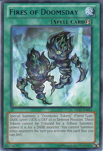 Fires of Doomsday (Blue) [DL15-EN014] Rare | Odin's Place