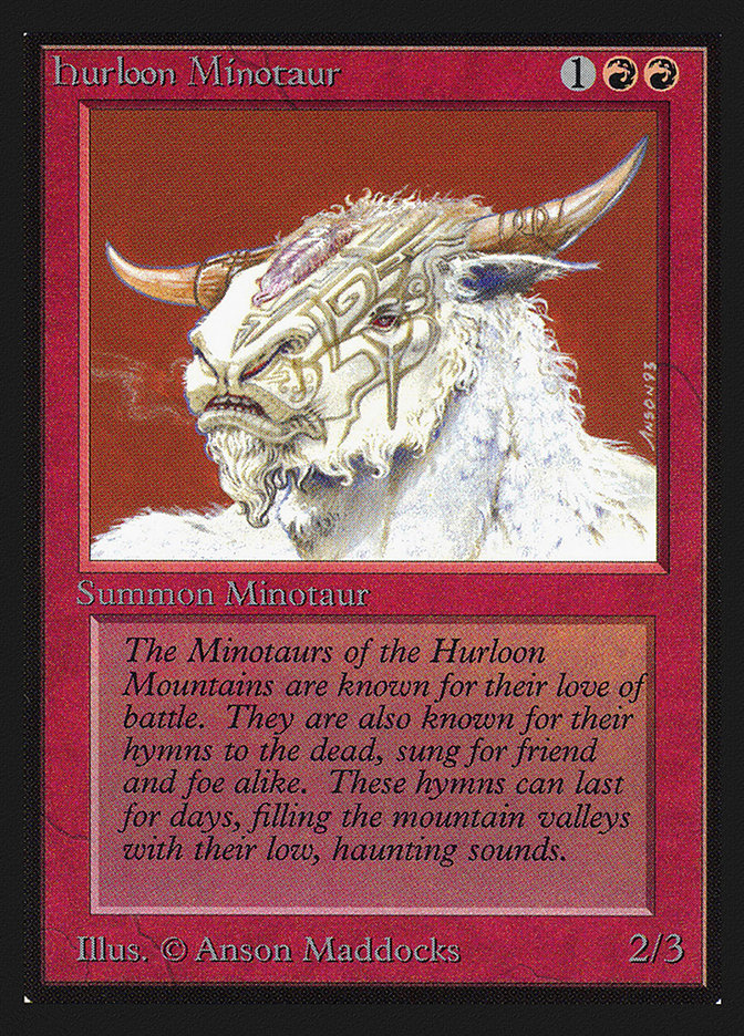 Hurloon Minotaur [International Collectors' Edition] | Odin's Place