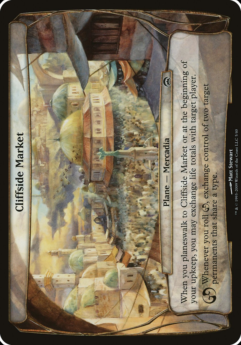 Cliffside Market (5) (Planes) [Planechase Planes] | Odin's Place