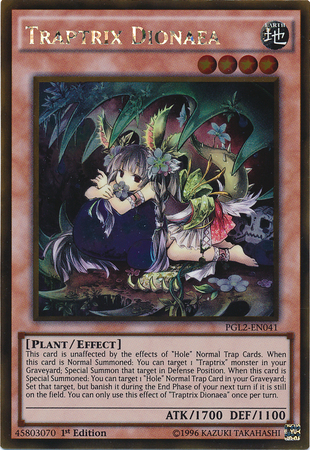 Traptrix Dionaea [PGL2-EN041] Gold Rare | Odin's Place