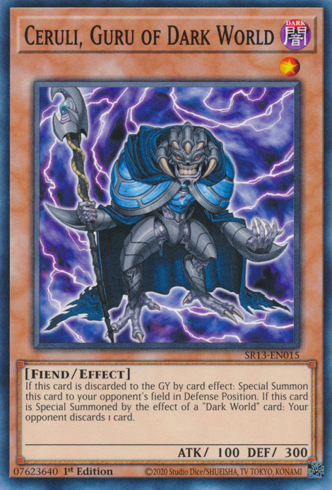 Ceruli, Guru of Dark World [SR13-EN015] Common | Odin's Place