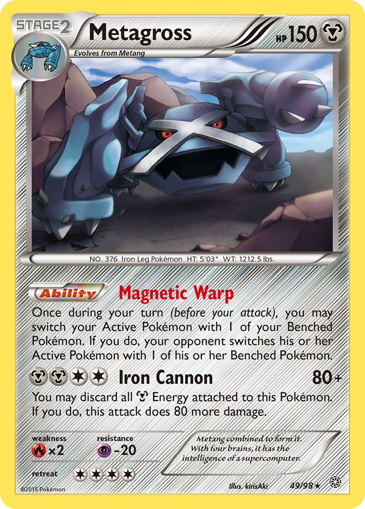 Metagross (49/98) [XY: Ancient Origins] | Odin's Place