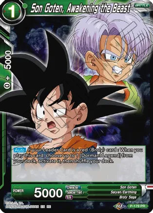 Son Goten, Awakening the Beast (P-179) [Mythic Booster] | Odin's Place