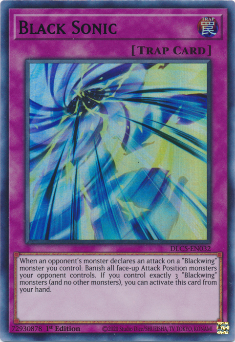 Black Sonic (Purple) [DLCS-EN032] Ultra Rare | Odin's Place
