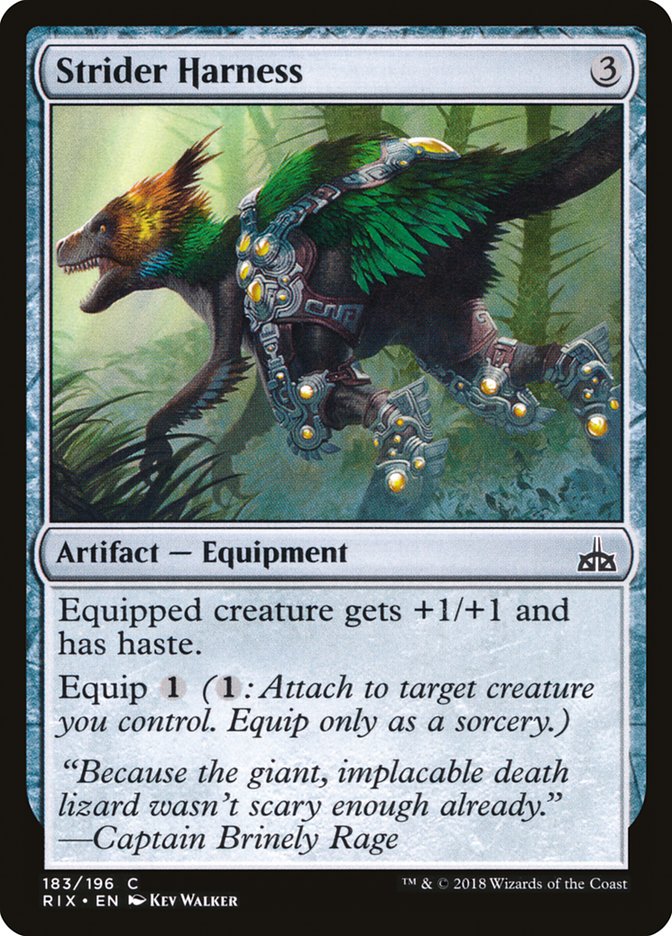 Strider Harness (183) [Rivals of Ixalan] | Odin's Place
